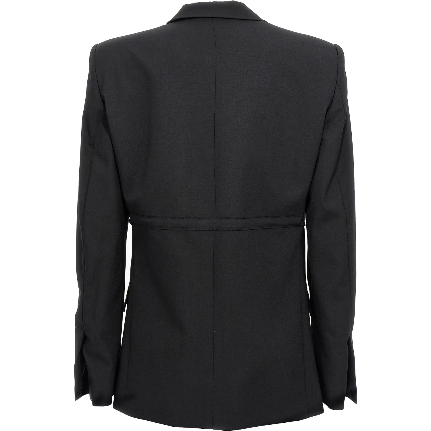 Black Virgin Wool Blazer
