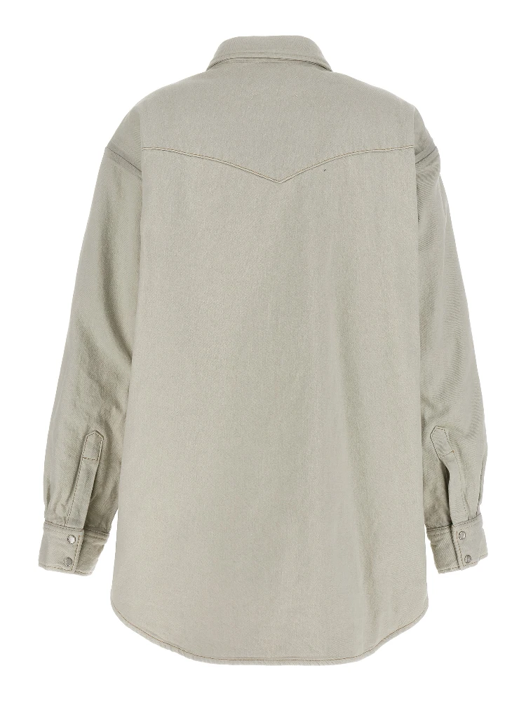White Cotton Denim Jacket alternative