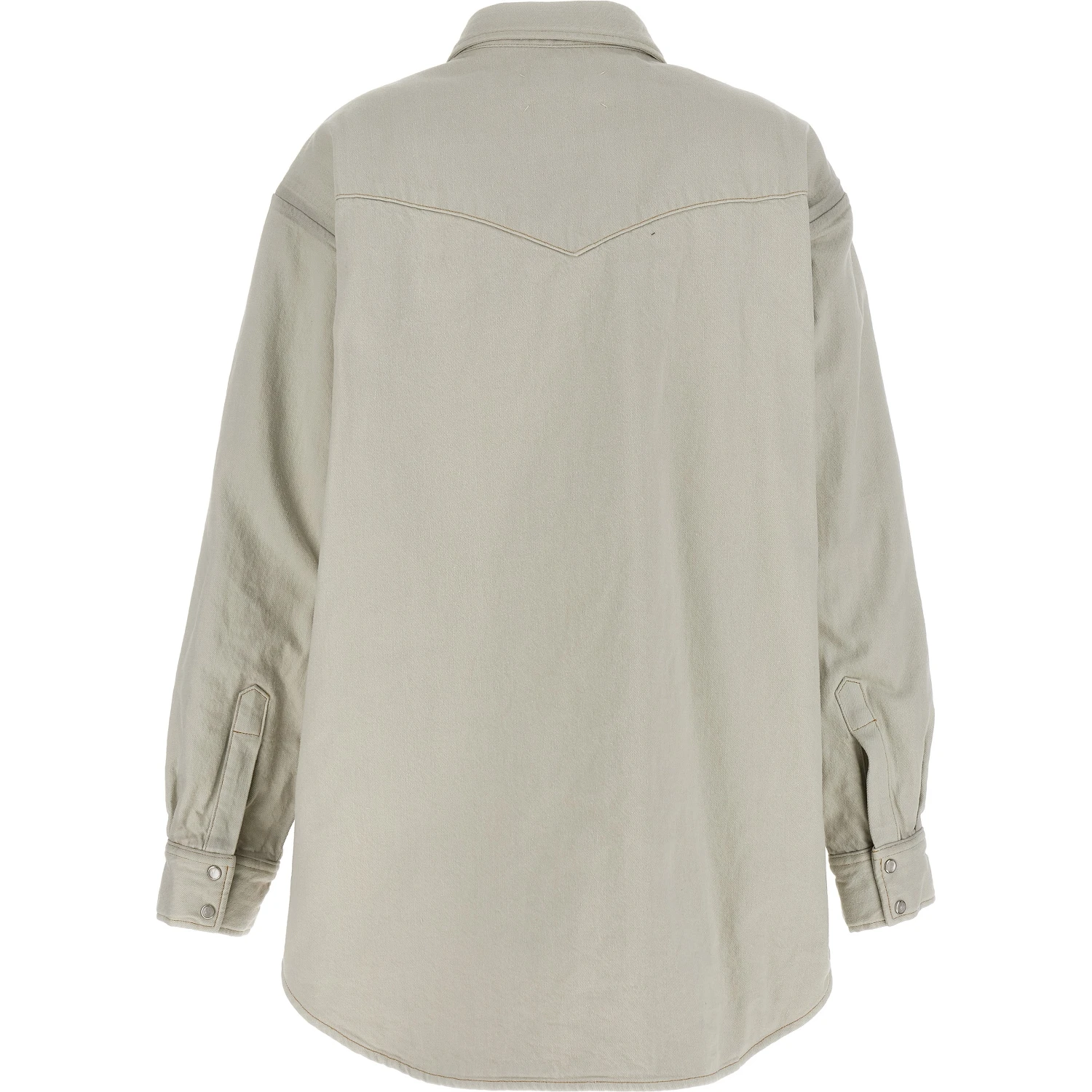 White Cotton Denim Jacket