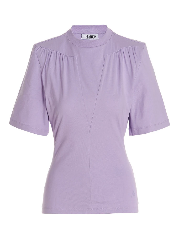 Purple Cotton T-Shirt