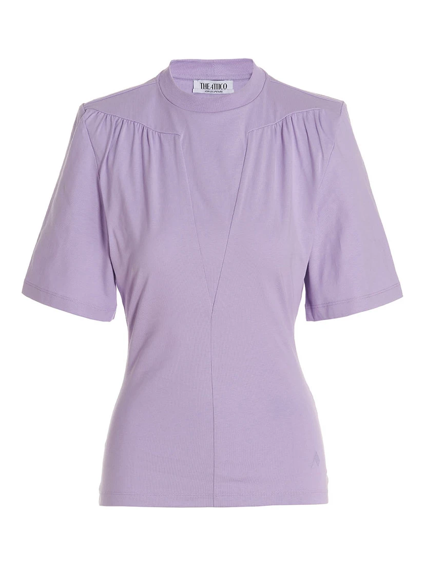 Purple Cotton T-Shirt