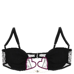 Black Polyamide Bra