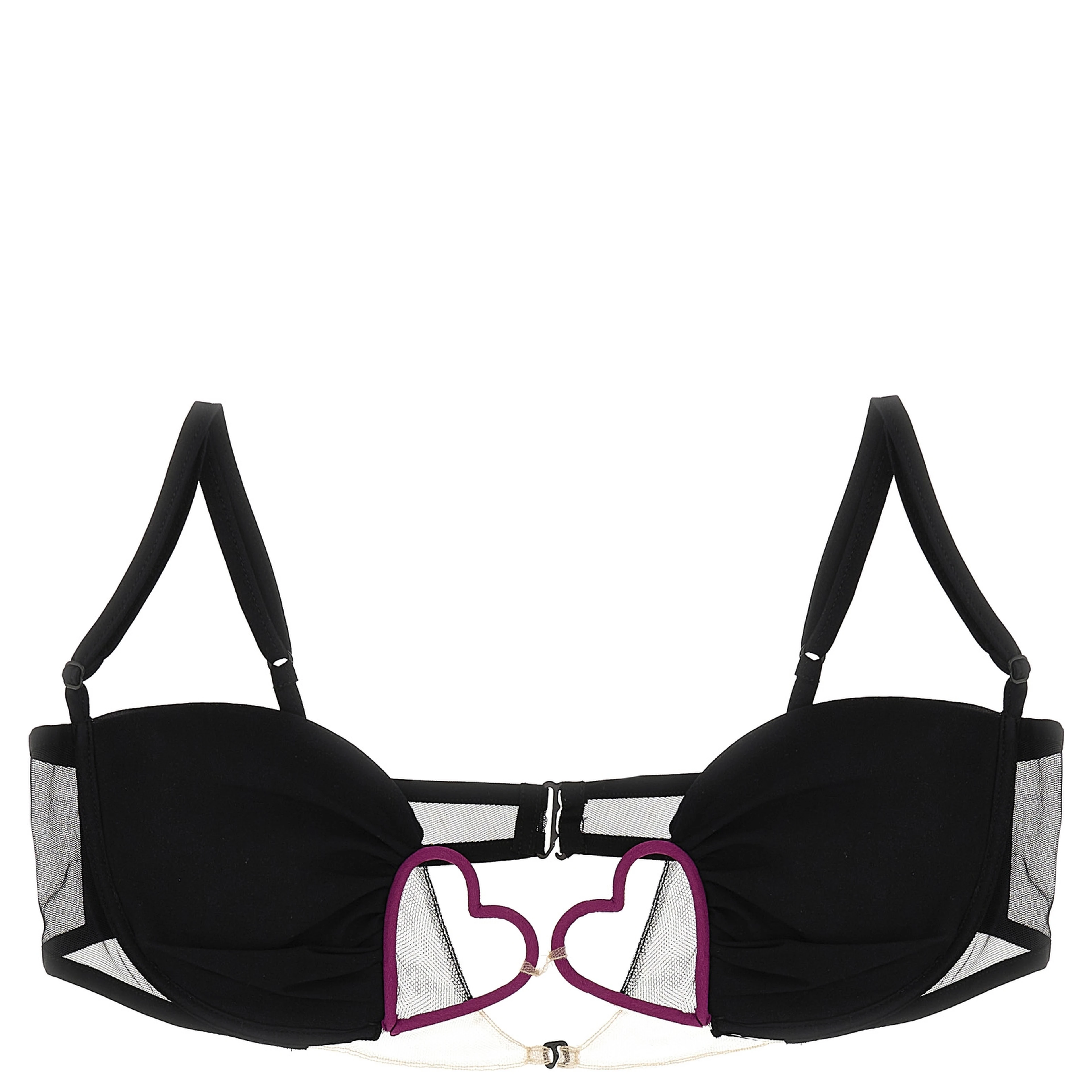 Black Polyamide Bra