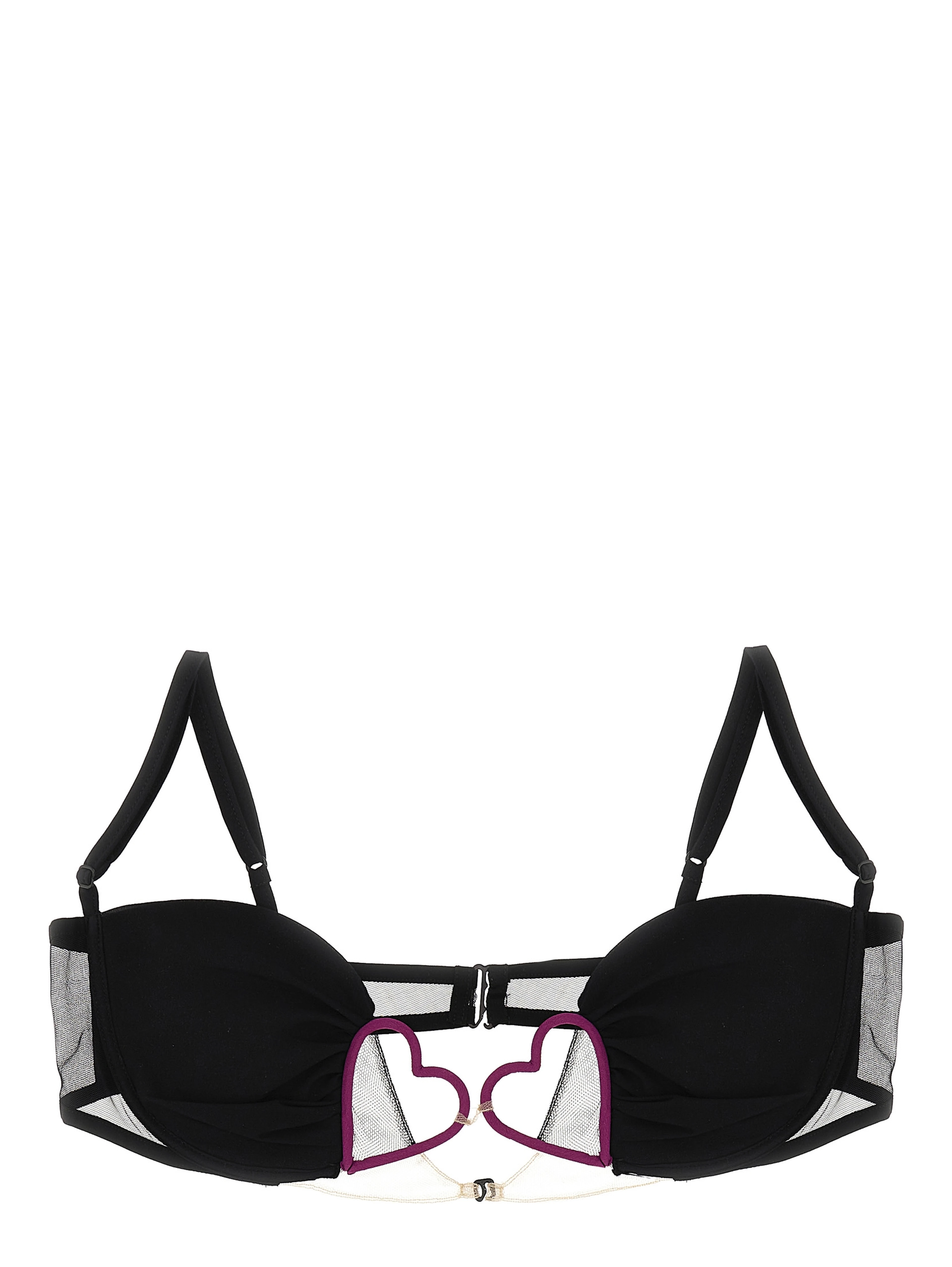 Black Polyamide Bra
