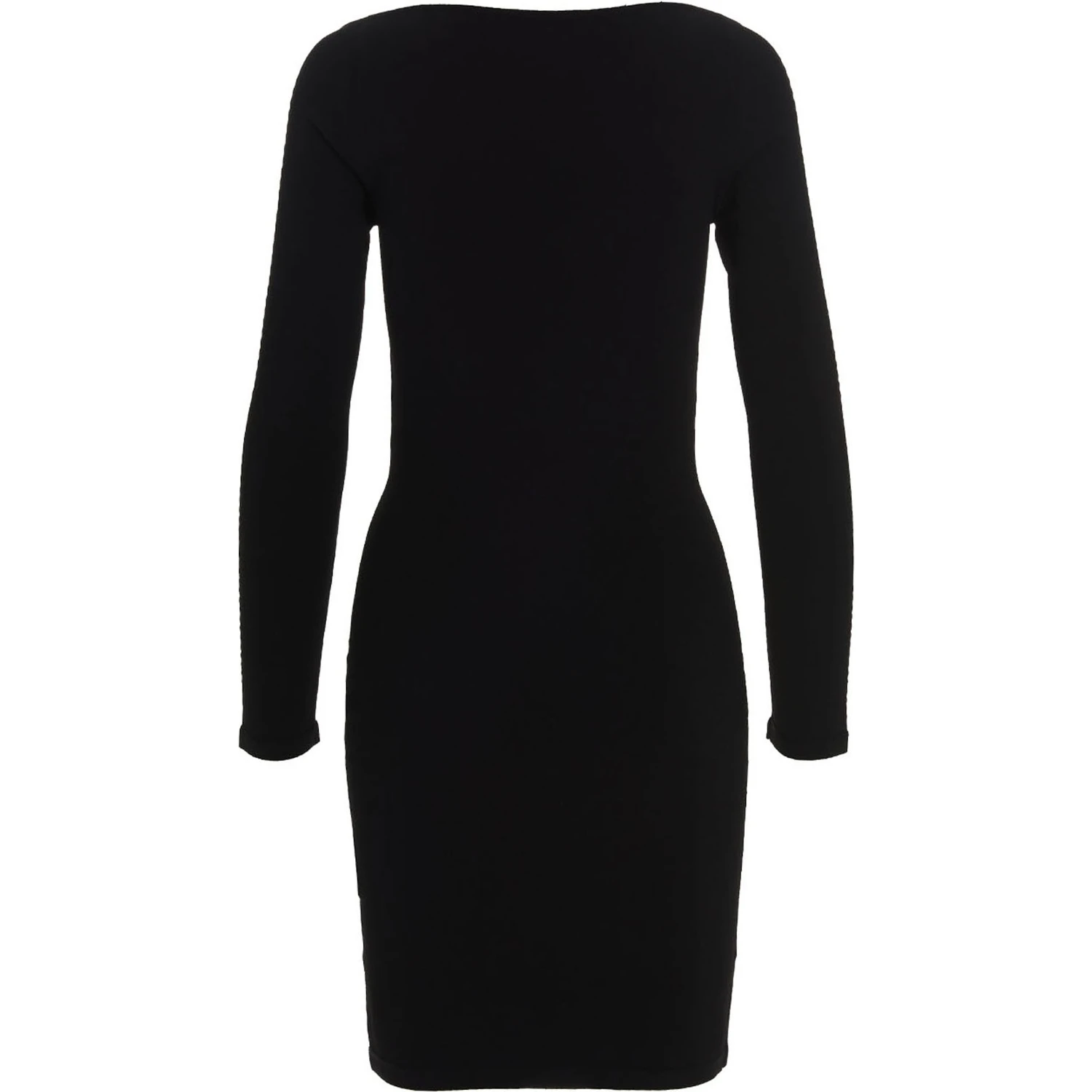 Black Viscose Mini Skirt