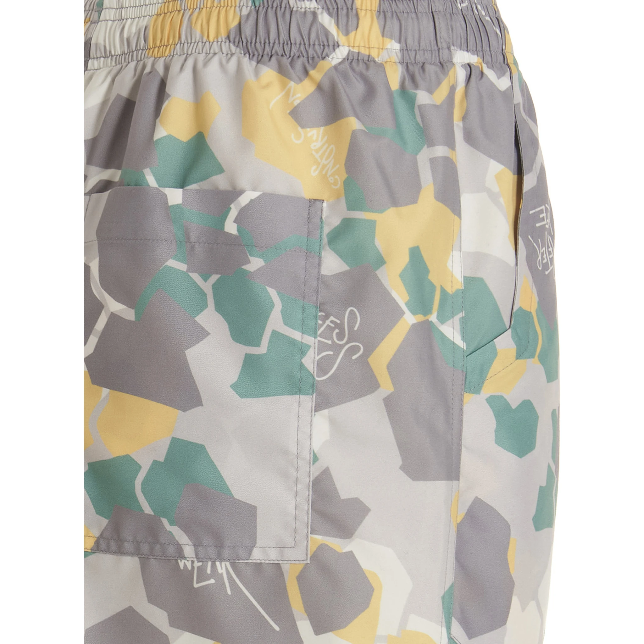 Multicolor Polyethylene Shorts
