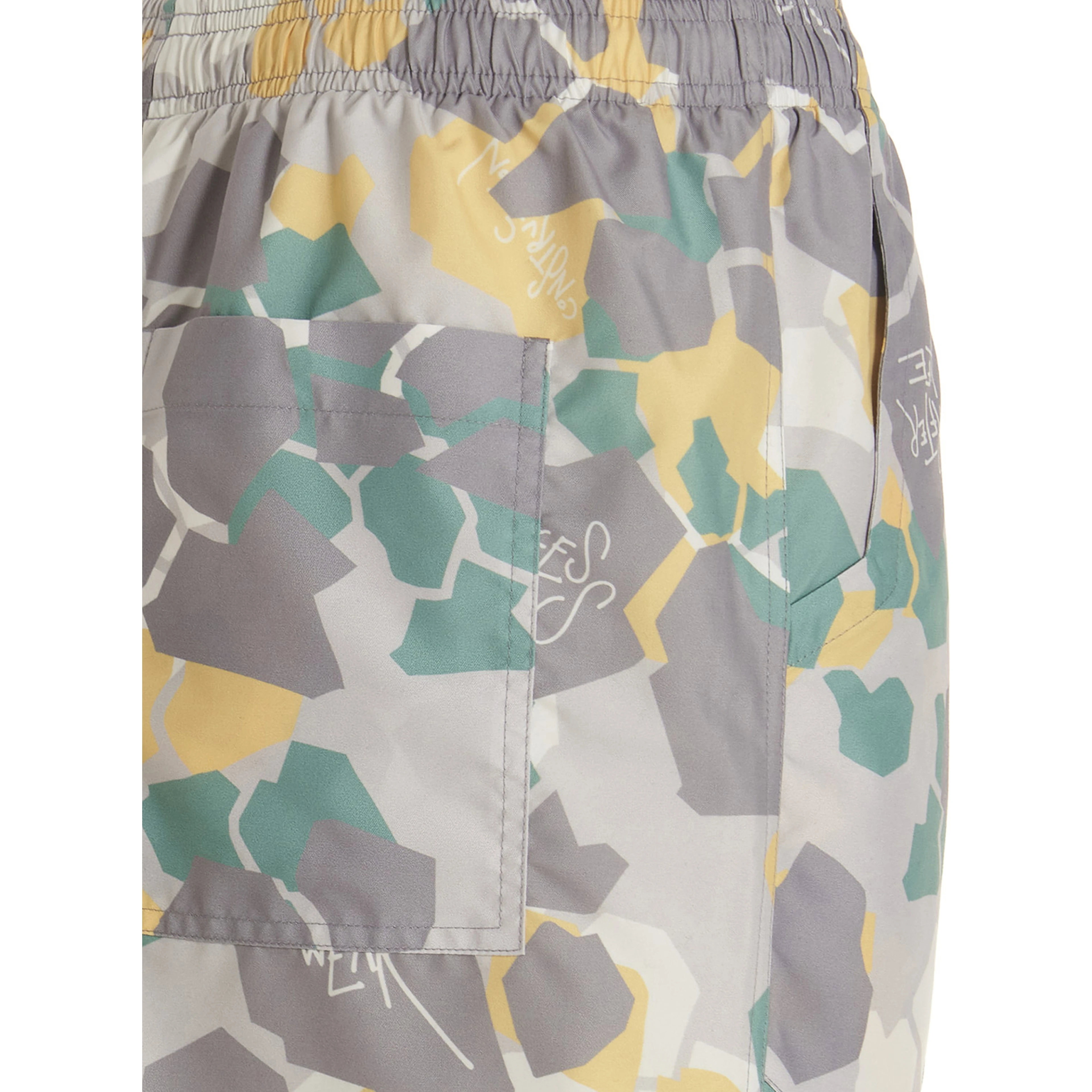 Multicolor Polyethylene Shorts
