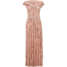 Multicolor Viscose Long Dress