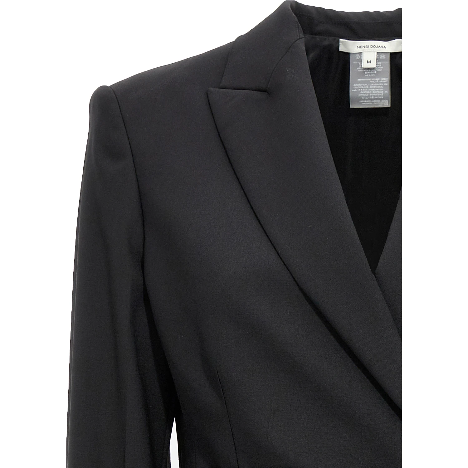 Black Virgin Wool Blazer