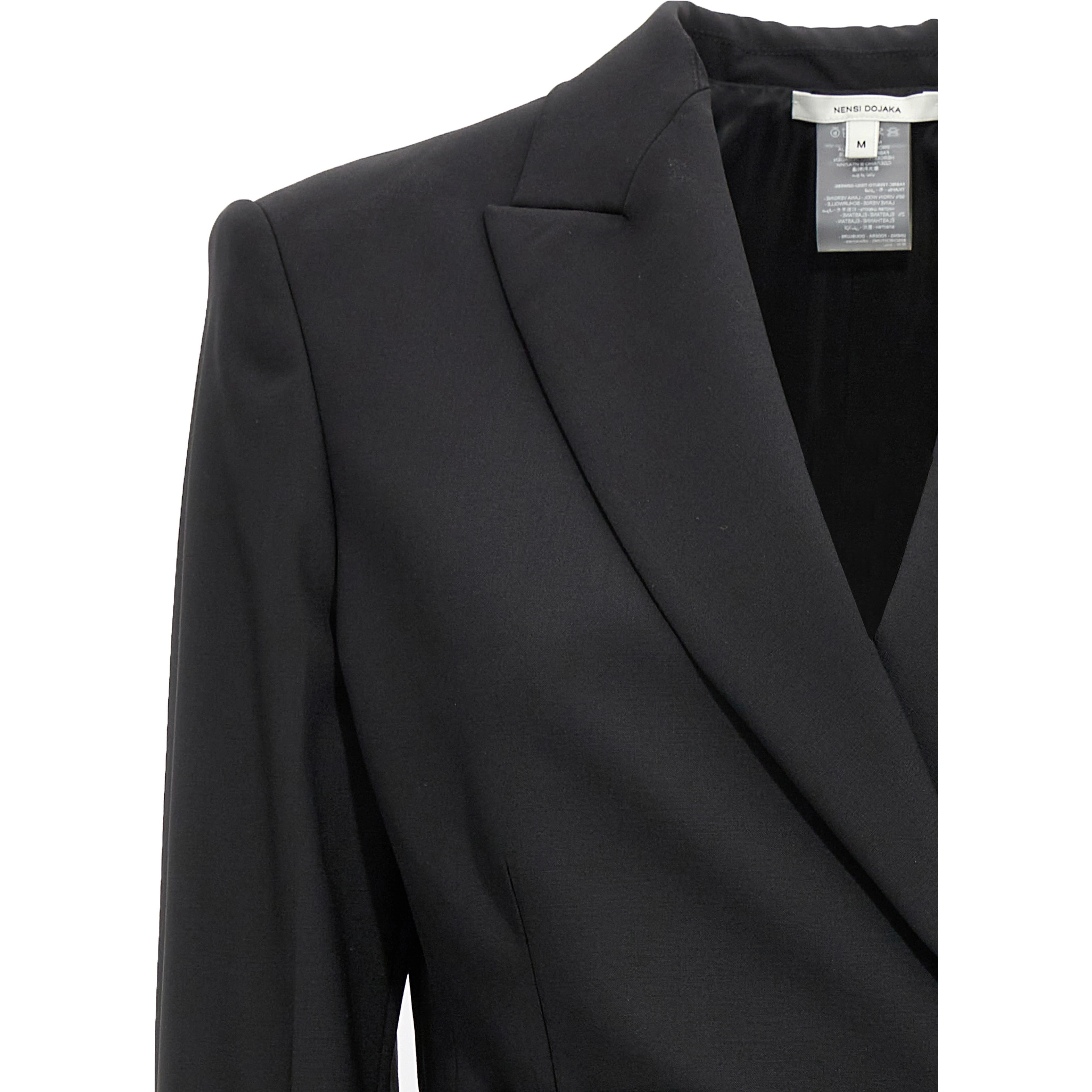 Black Virgin Wool Blazer