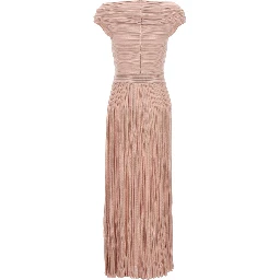 Multicolor Viscose Long Dress