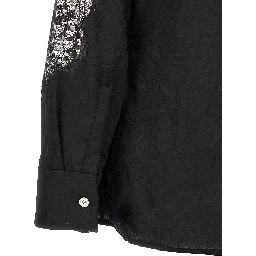 Black Polyester Blouse