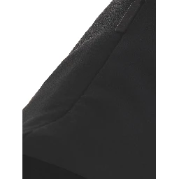 Black Acetate Midi Dress