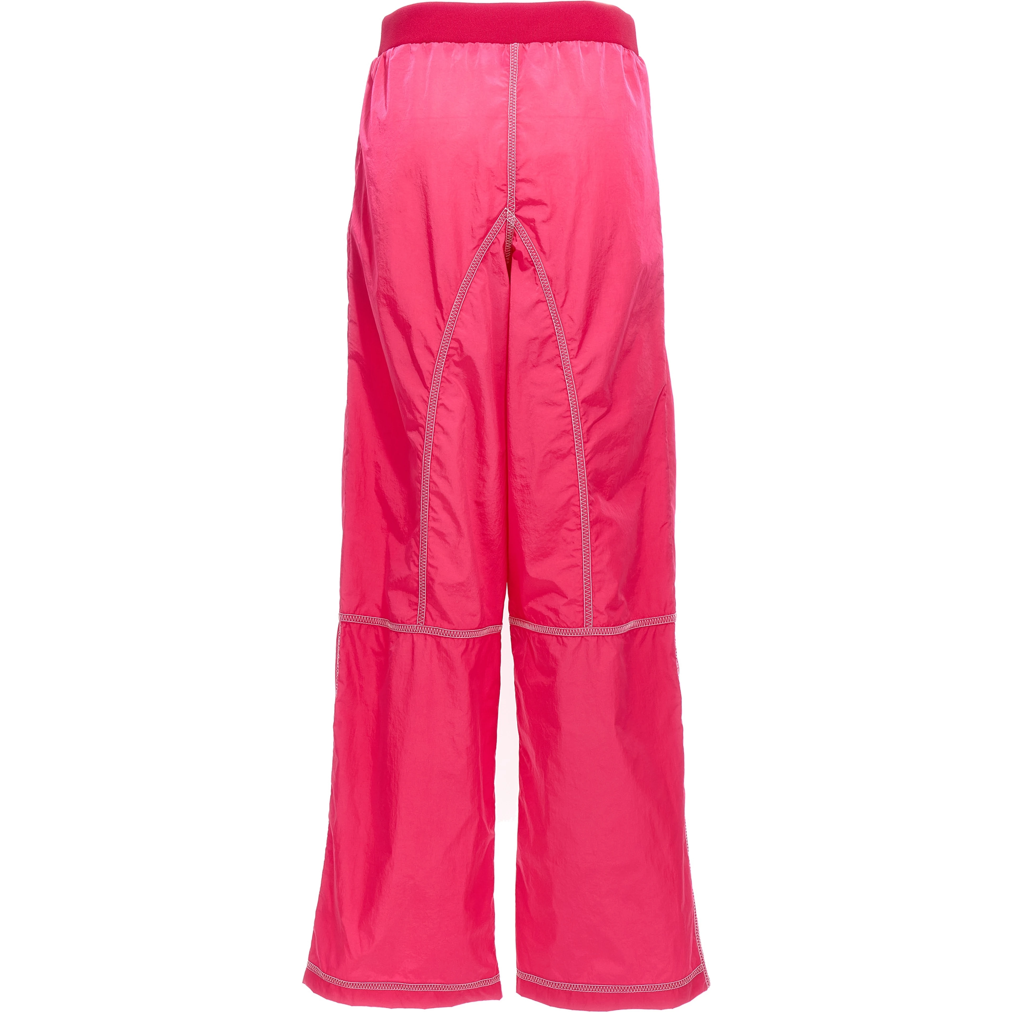Fuchsia Polyamide Athletic Pants