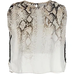 Multicolor Viscose Blouse