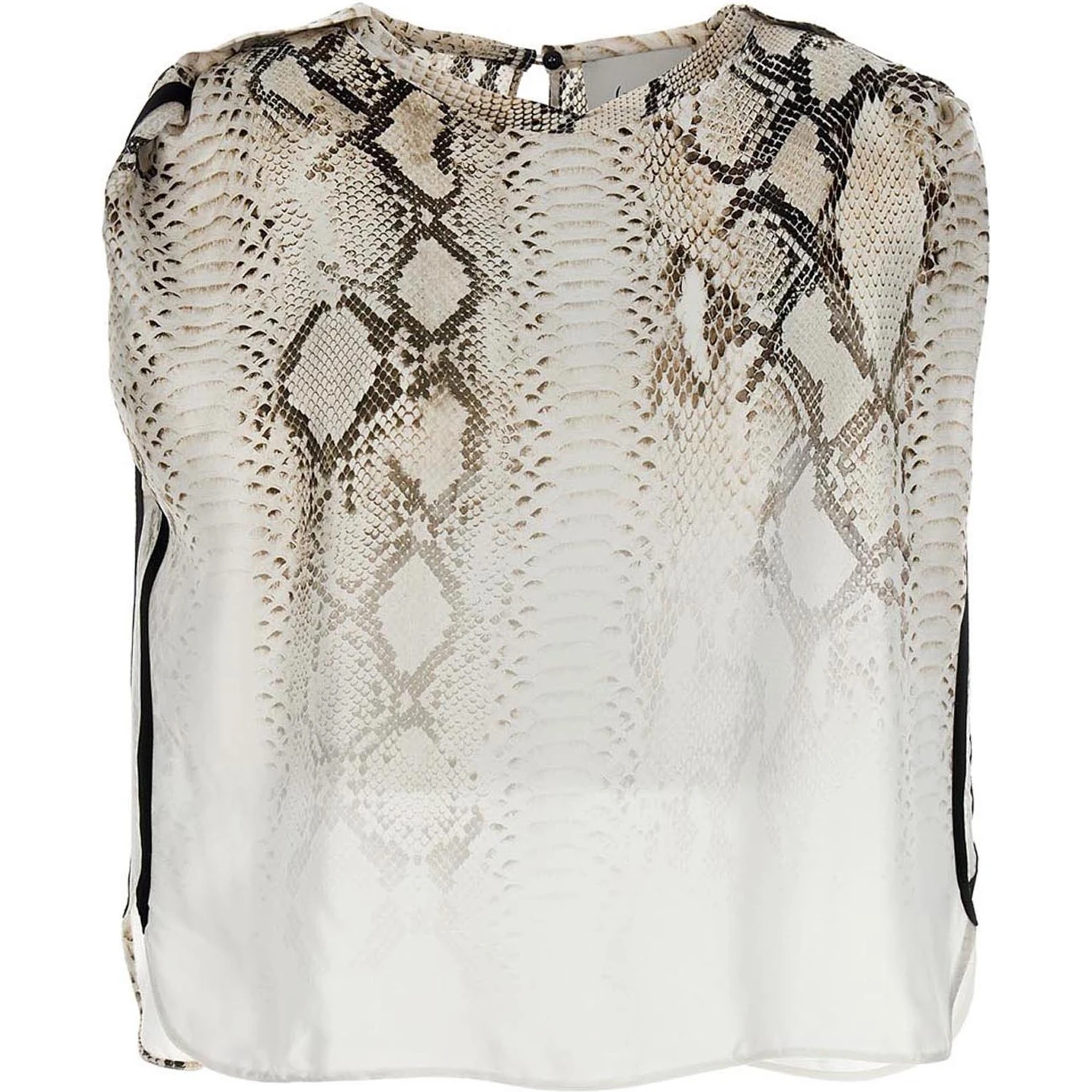 Multicolor Viscose Blouse