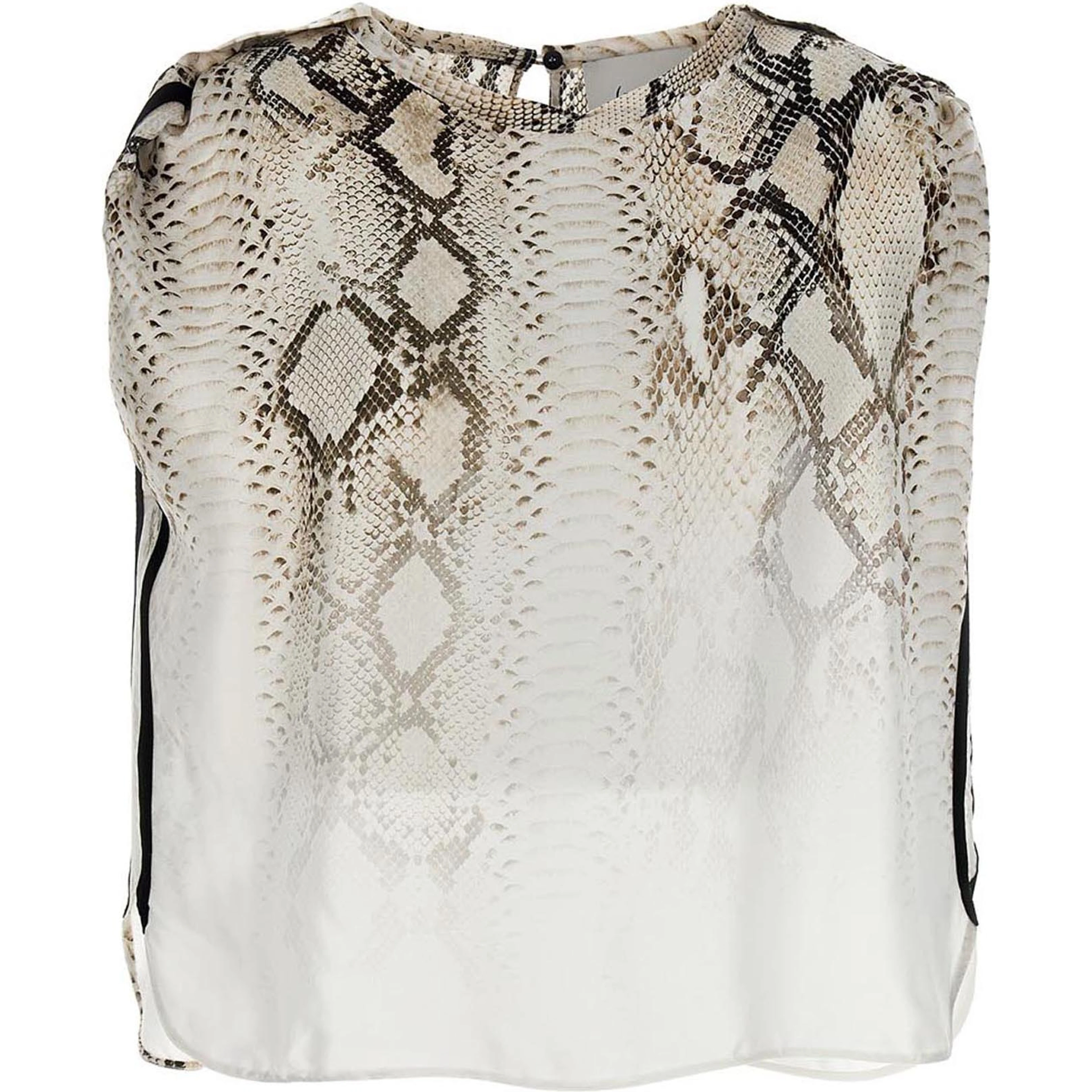 Multicolor Viscose Blouse