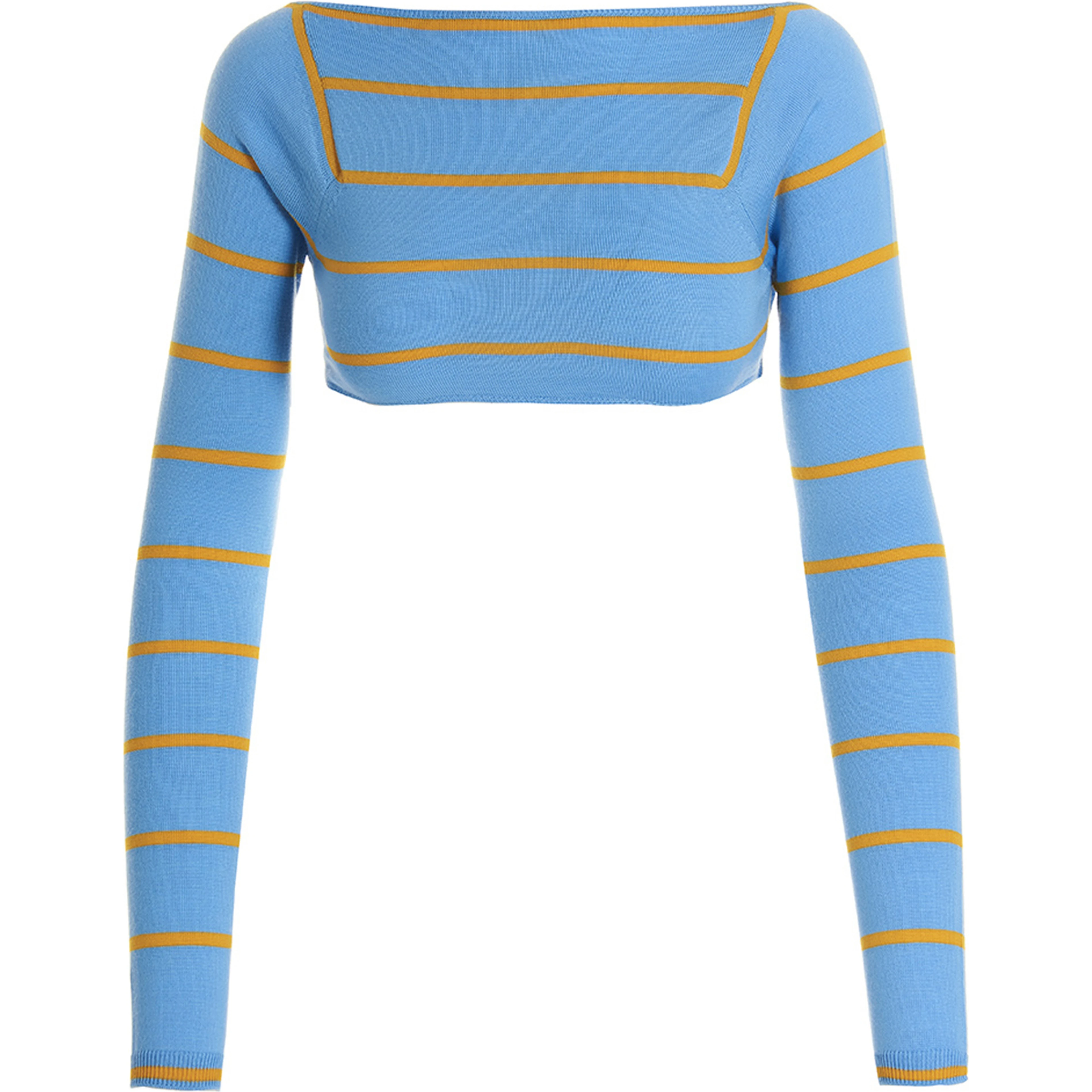 Blue Wool Cardigan