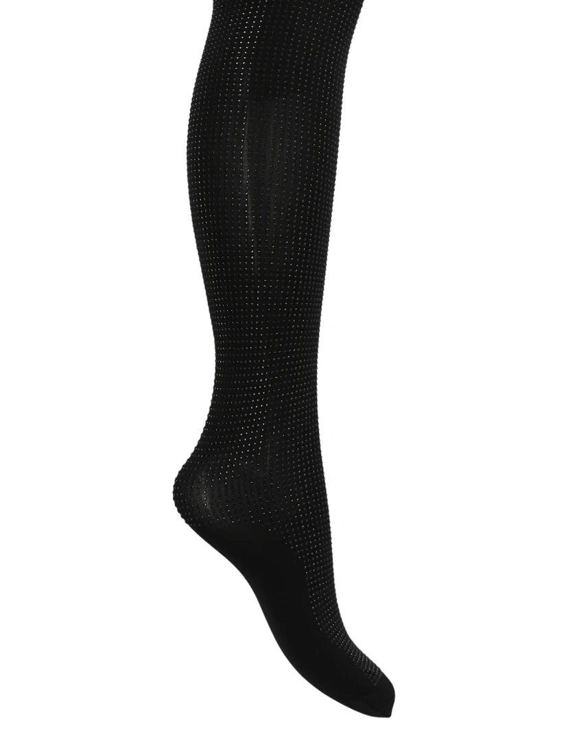 Black Polyamide Socks