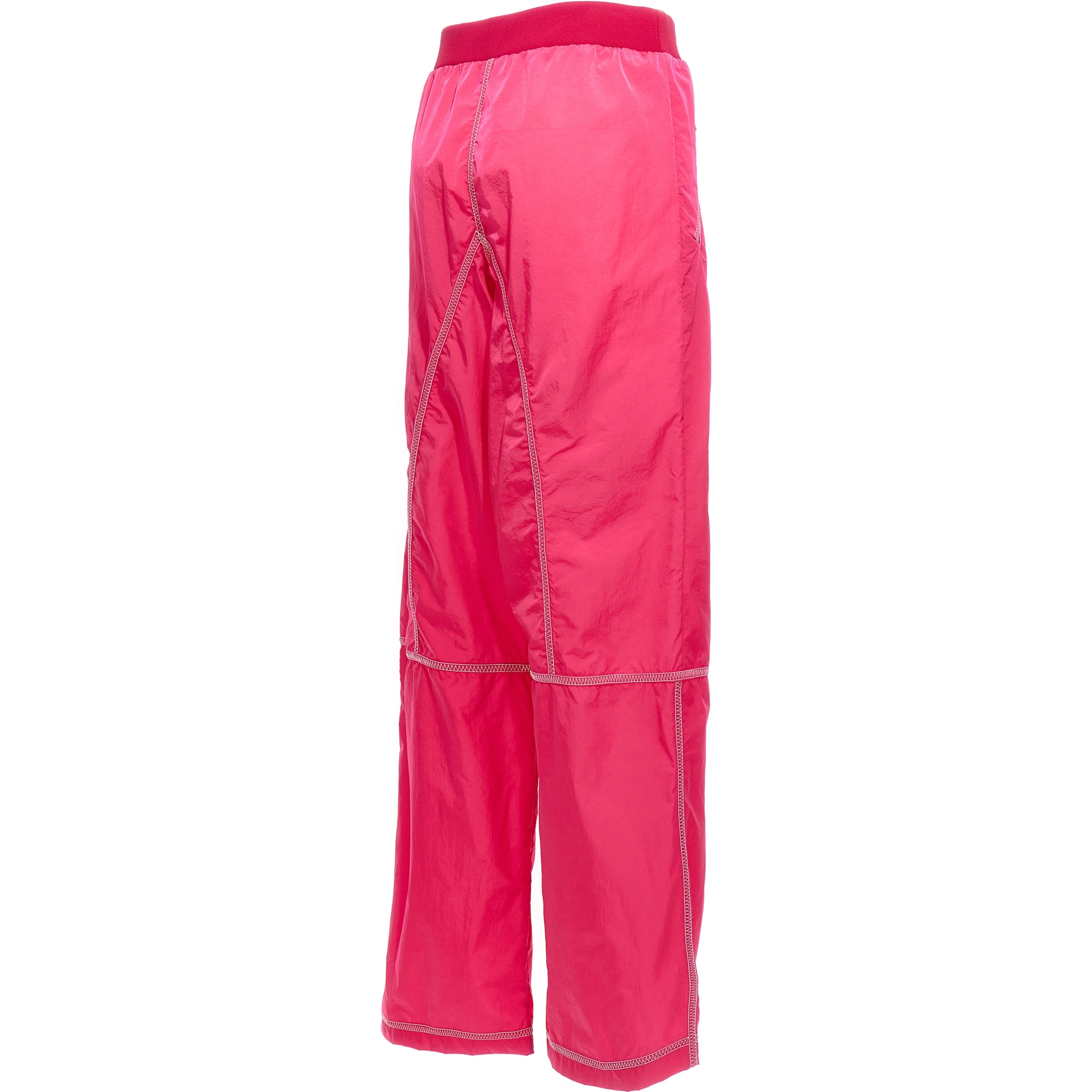 Fuchsia Polyamide Athletic Pants