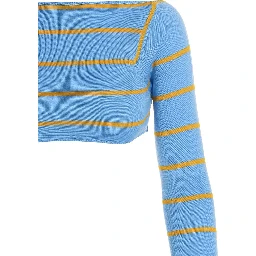 Blue Wool Cardigan