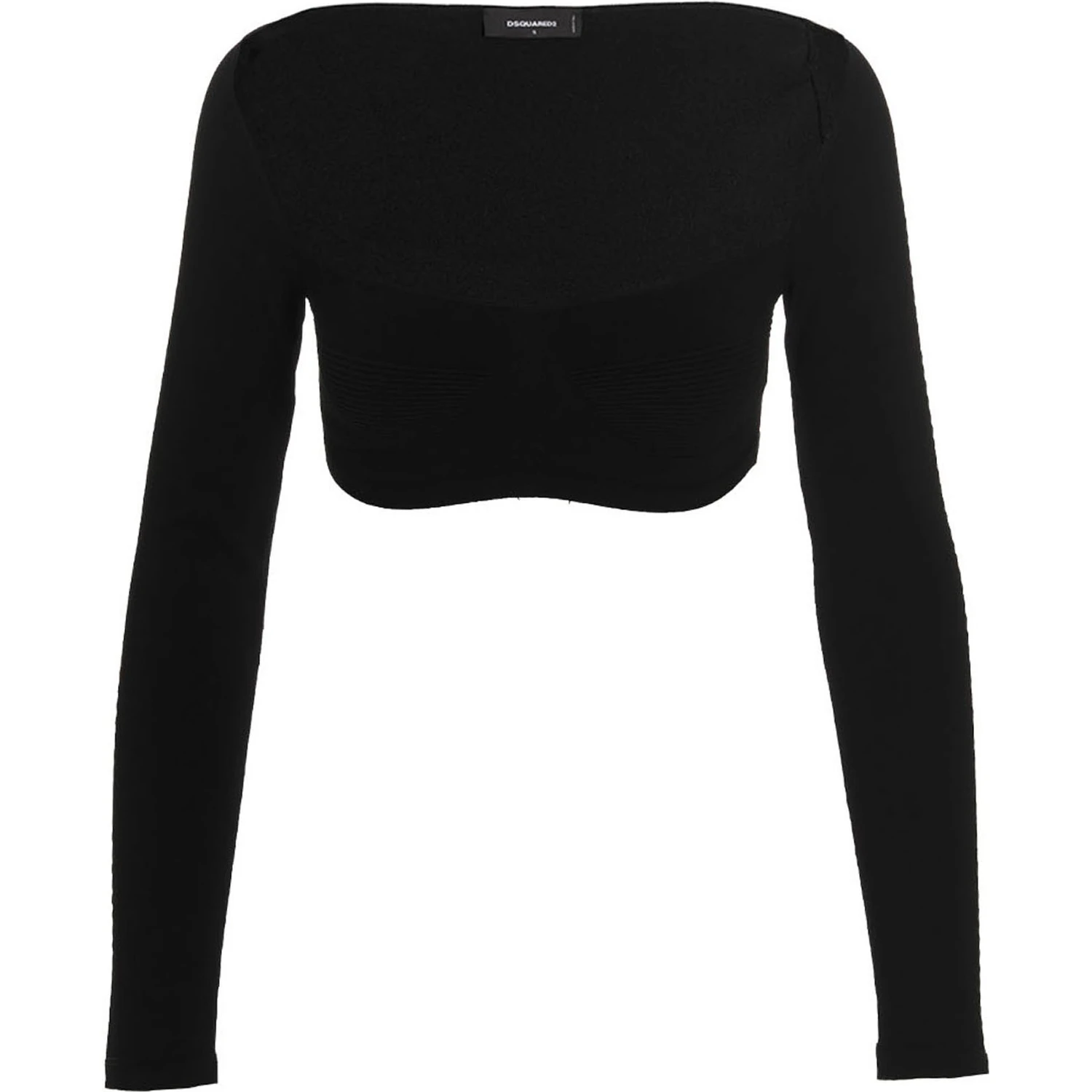 Black Viscose Cardigan