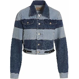 Blue Cotton Denim Jacket