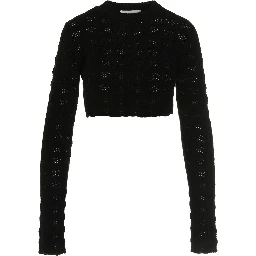 Black Wool Cardigan