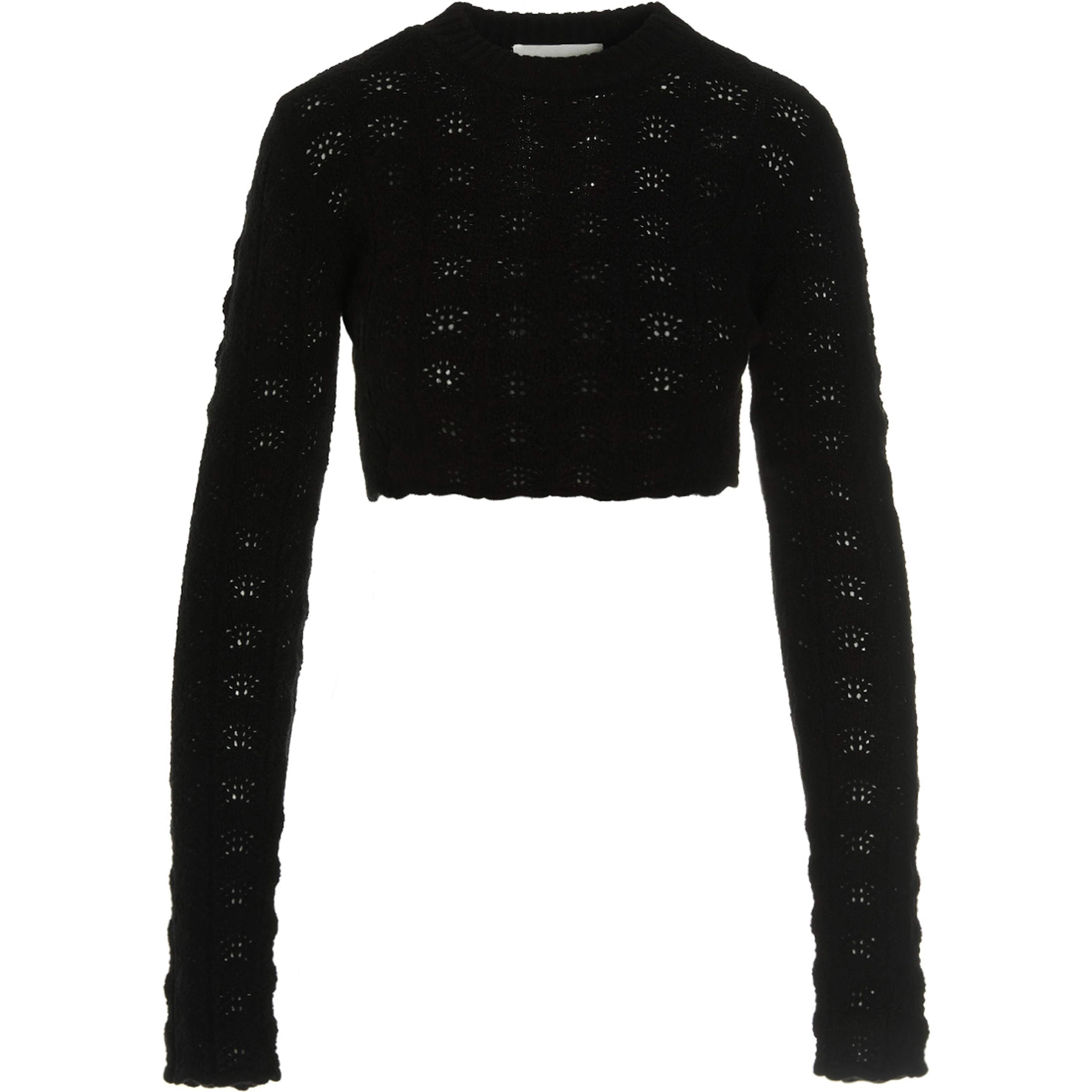 Black Wool Cardigan