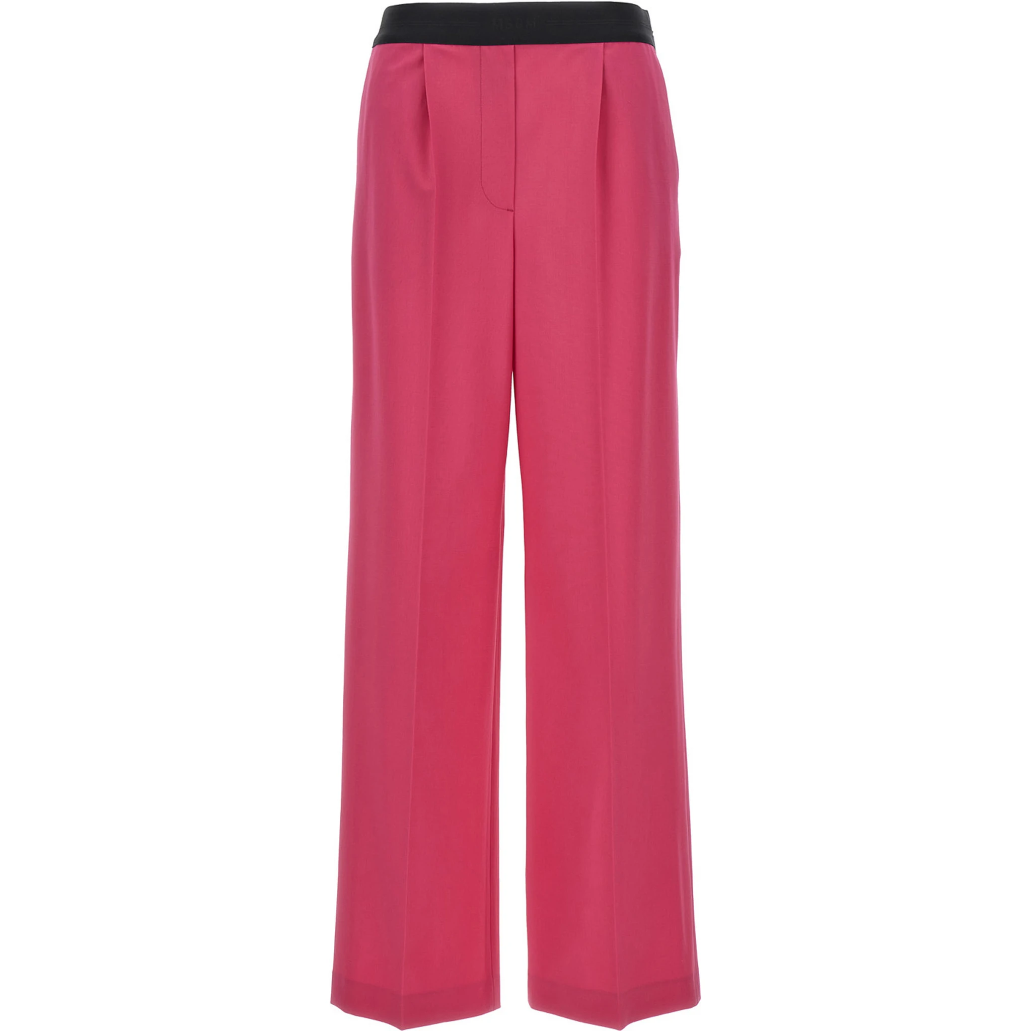 Fuchsia Virgin Wool Pants