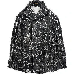 Bicolor Polyethylene Leather Jacket