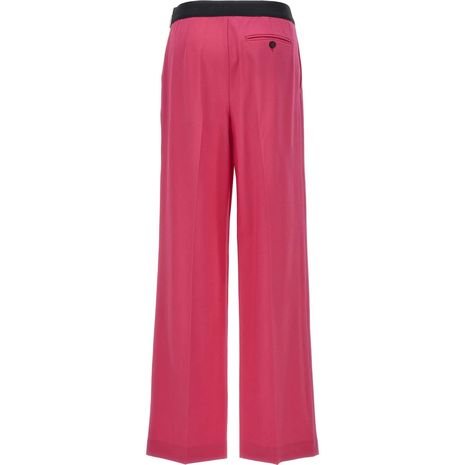 Fuchsia Virgin Wool Pants