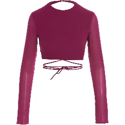 Fuchsia Silk Shirt
