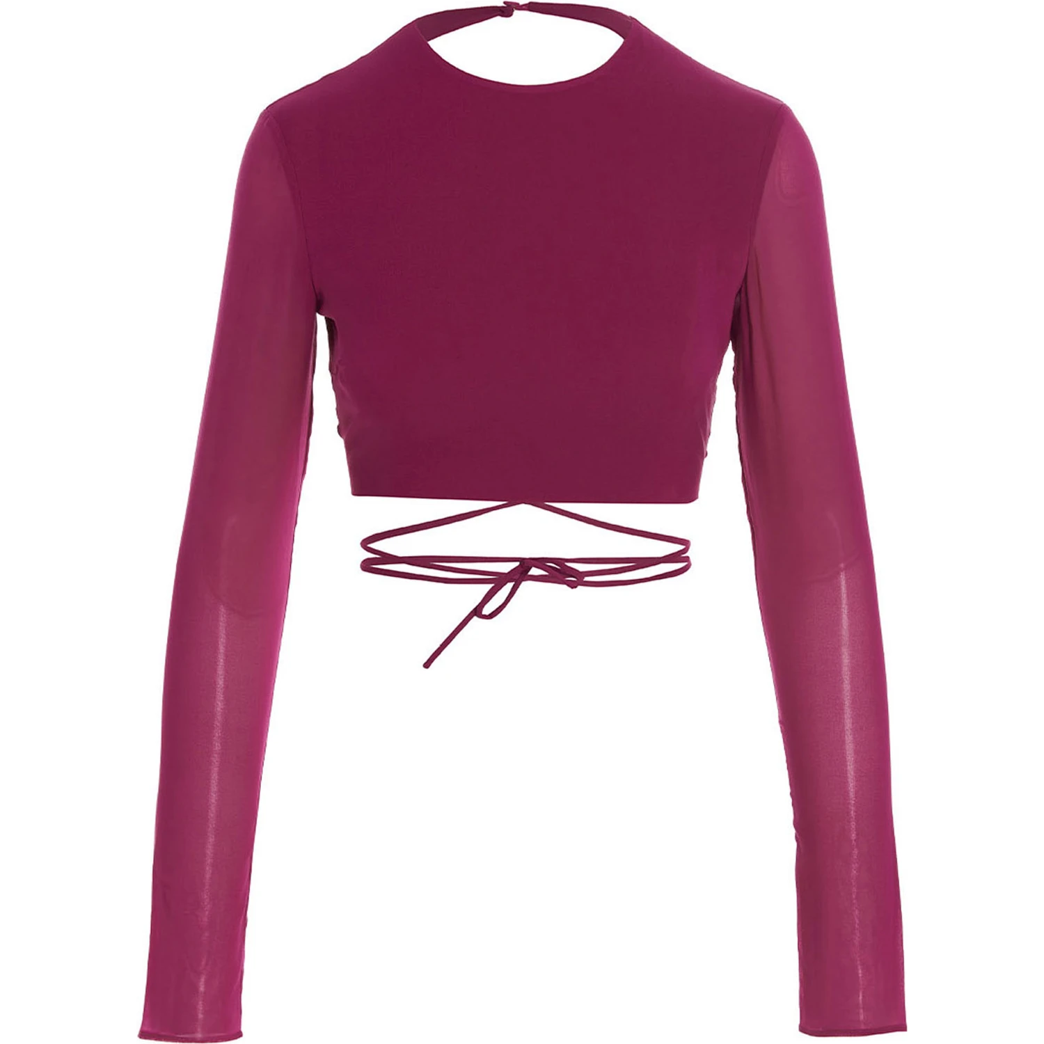 Fuchsia Silk Shirt