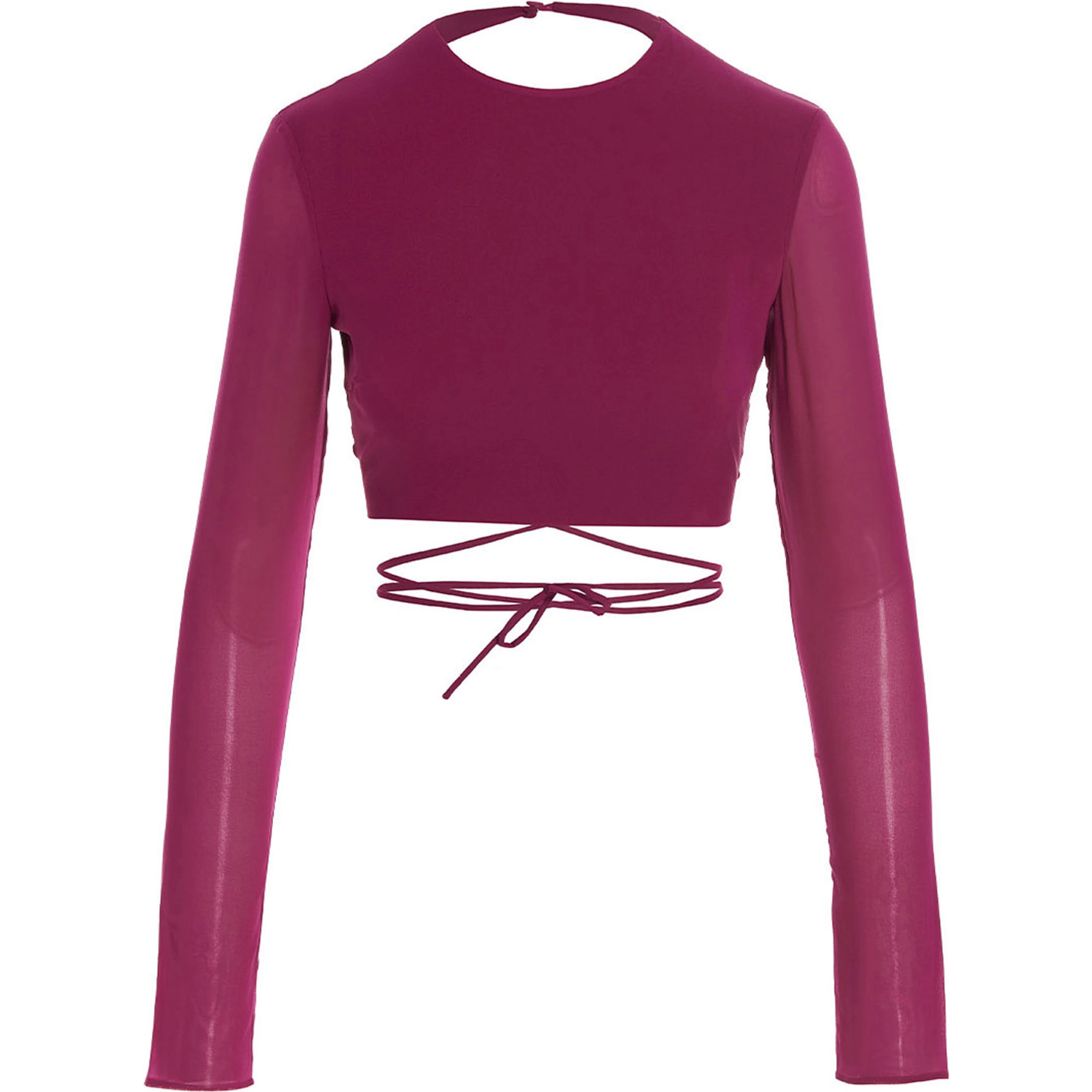 Fuchsia Silk Shirt