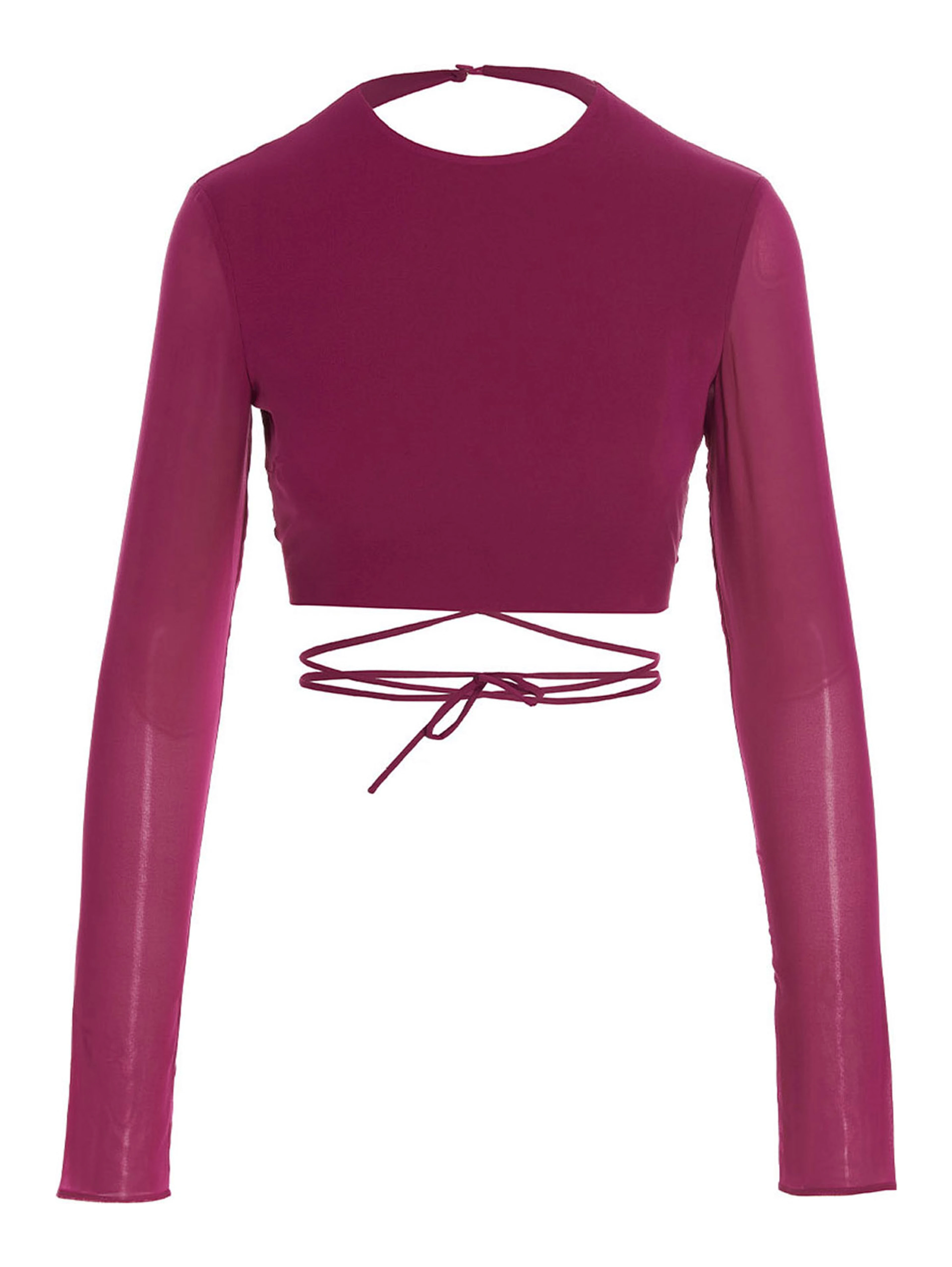 Fuchsia Silk Shirt