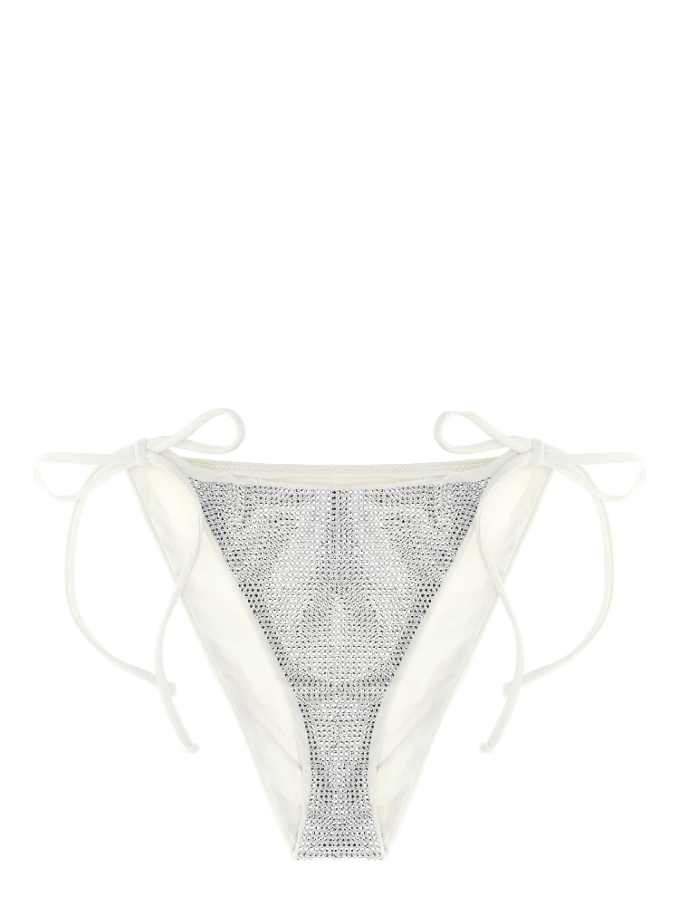 White Polyamide Swim Briefs