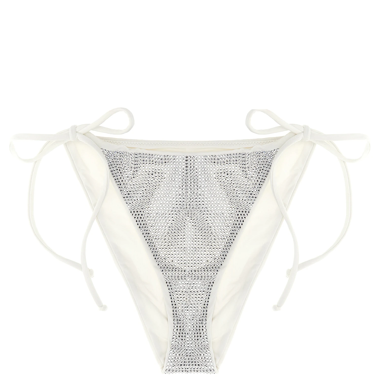 White Polyamide Swim Briefs