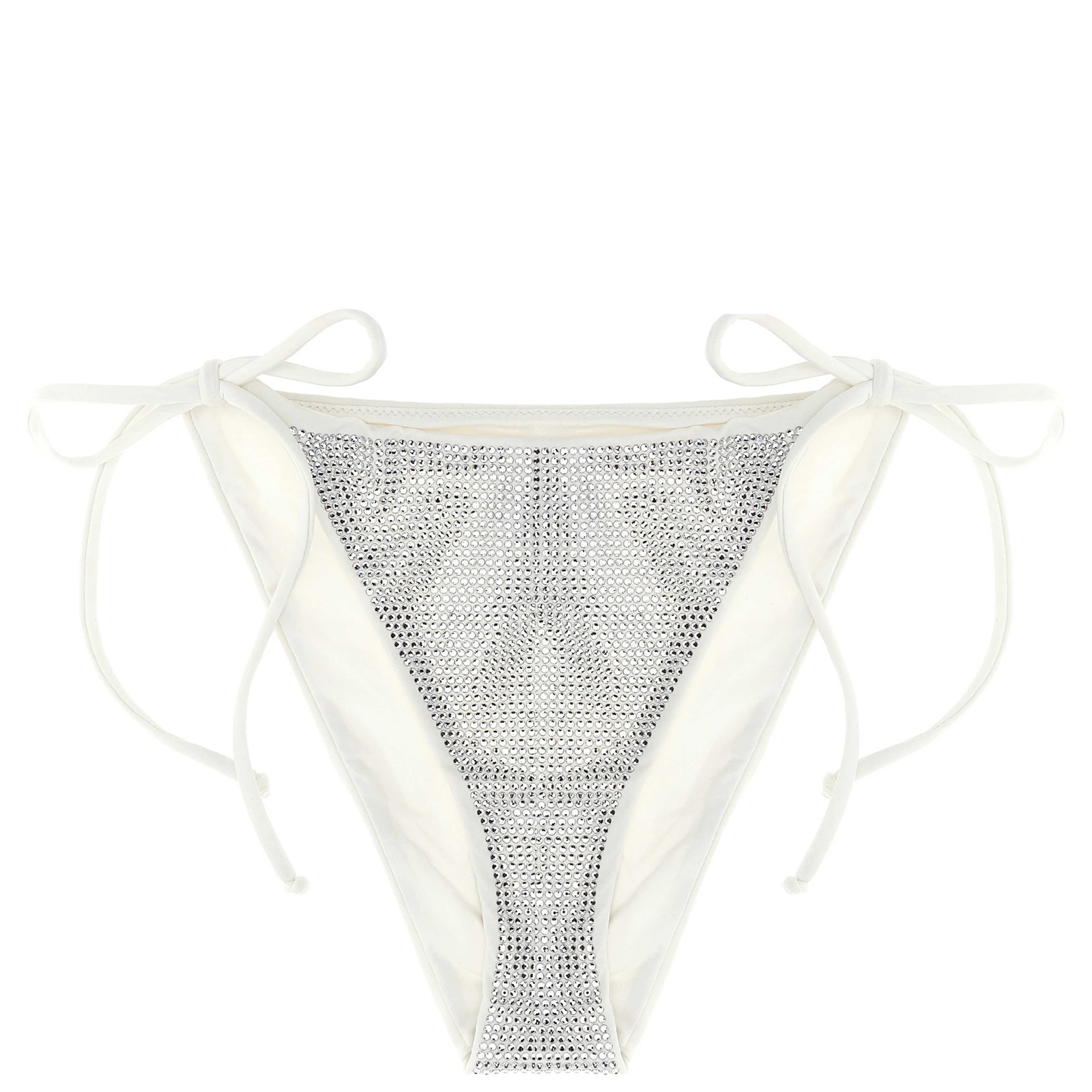 White Polyamide Swim Briefs
