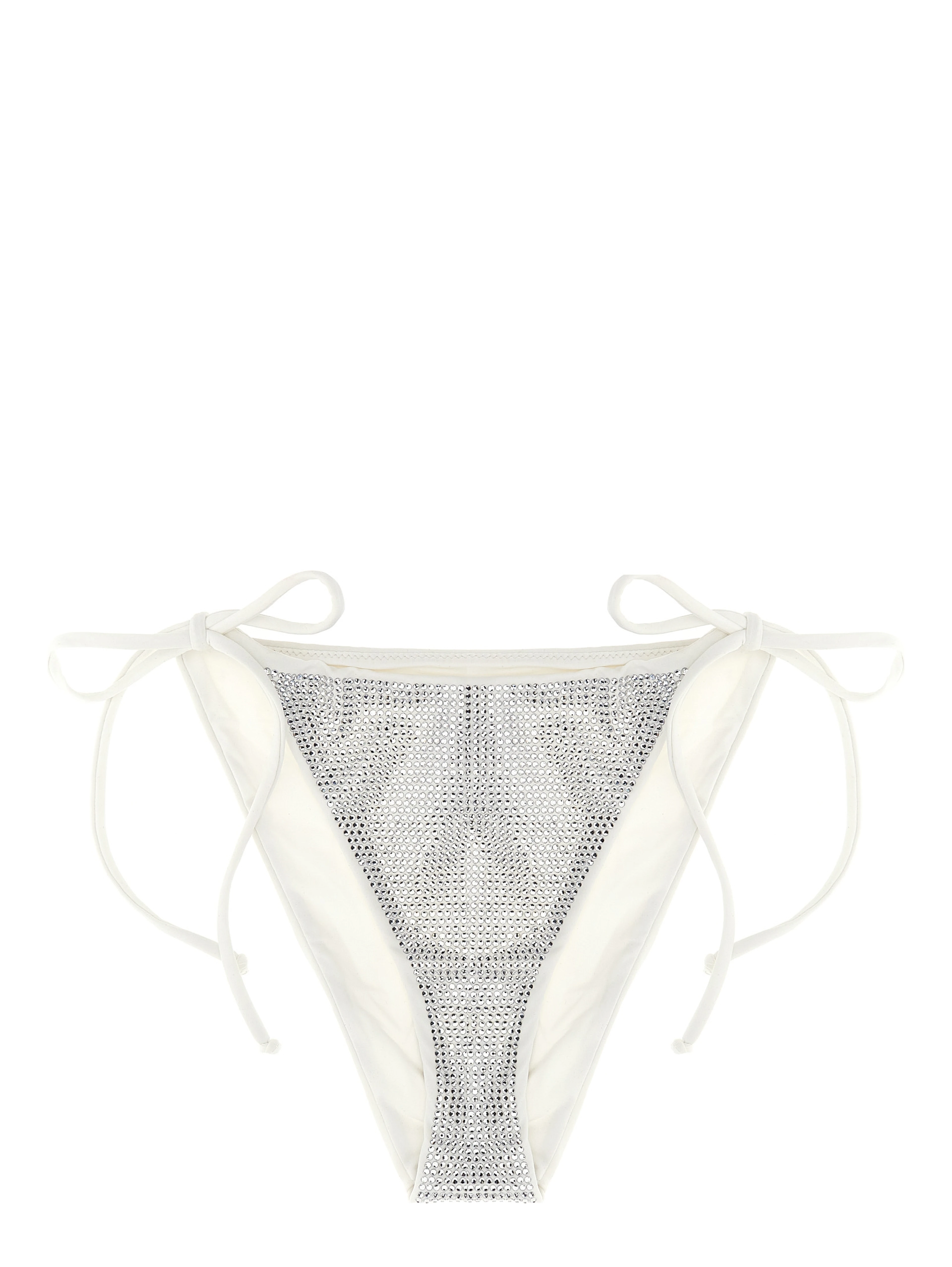 White Polyamide Swim Briefs