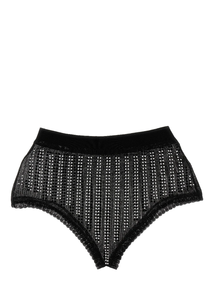 Black Polyamide Briefs