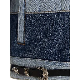 Blue Cotton Denim Jacket