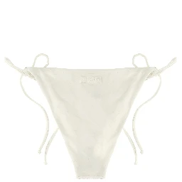 White Polyamide Swim Briefs