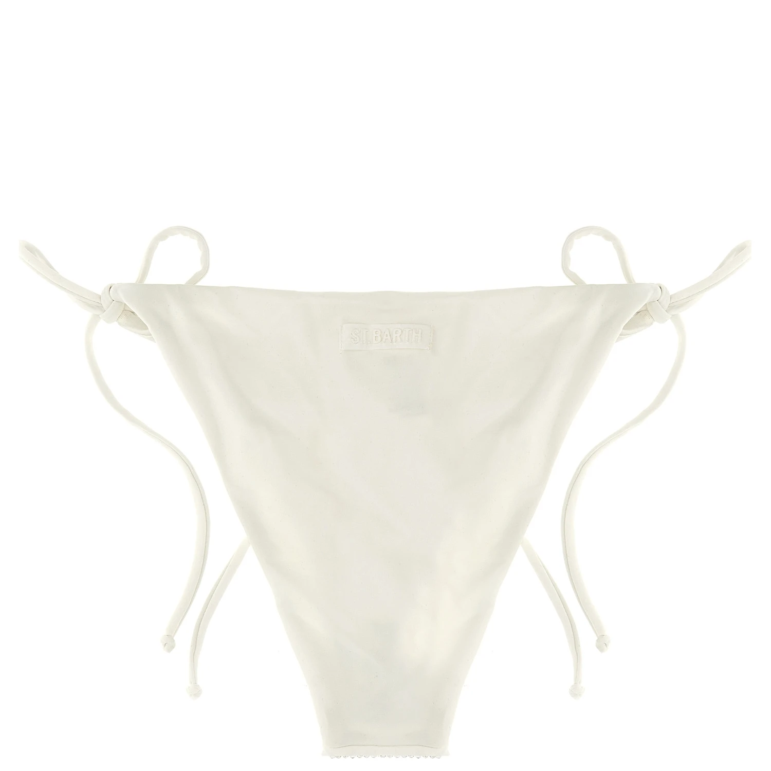White Polyamide Swim Briefs