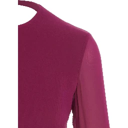 Fuchsia Silk Shirt