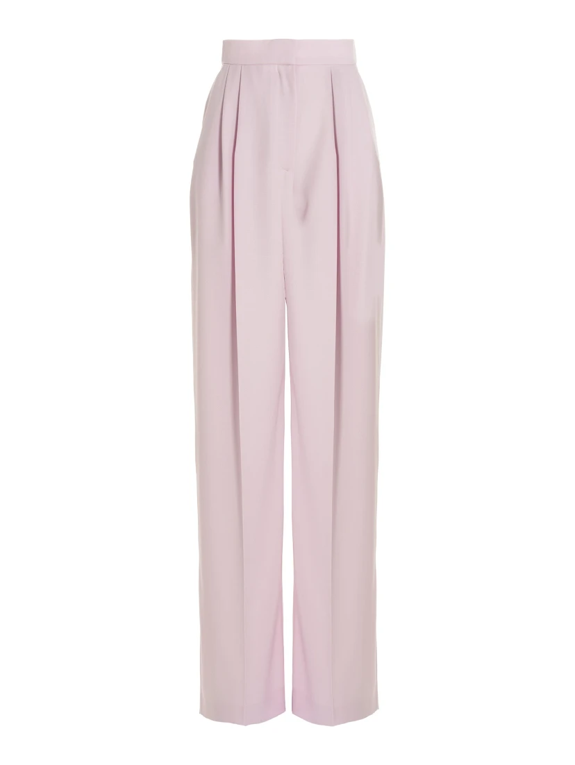 Multicolor Wool Casual Pants