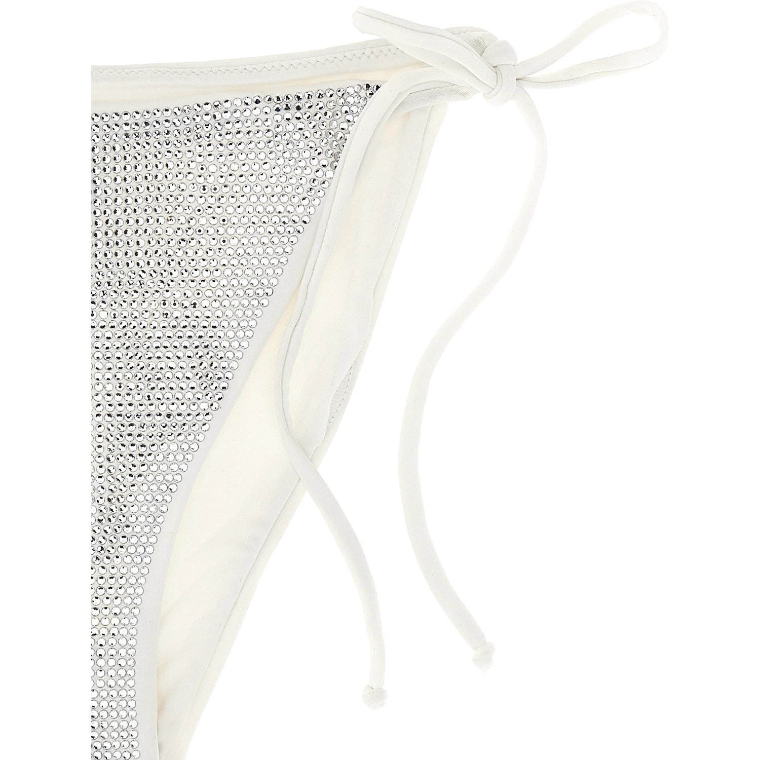 White Polyamide Swim Briefs