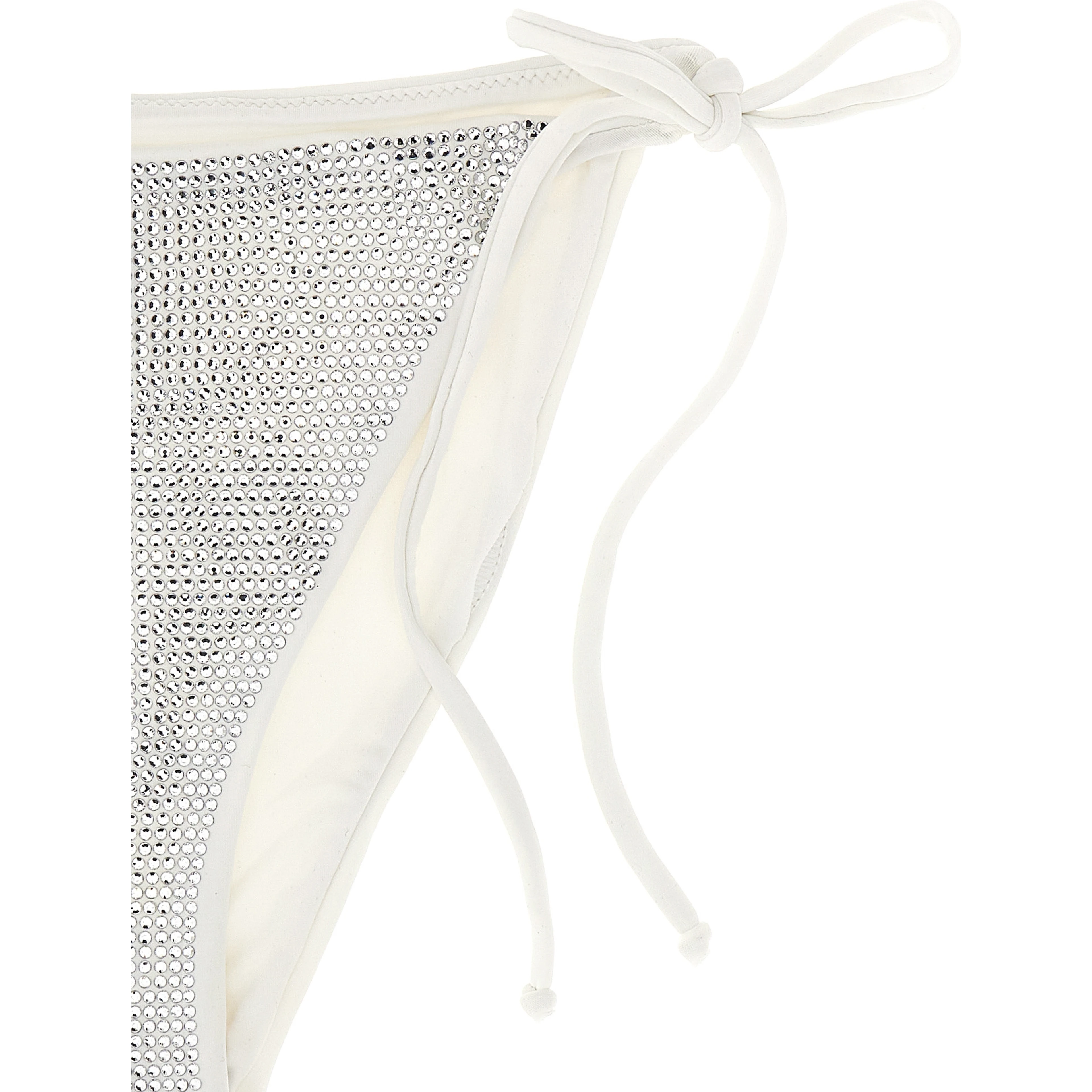 White Polyamide Swim Briefs