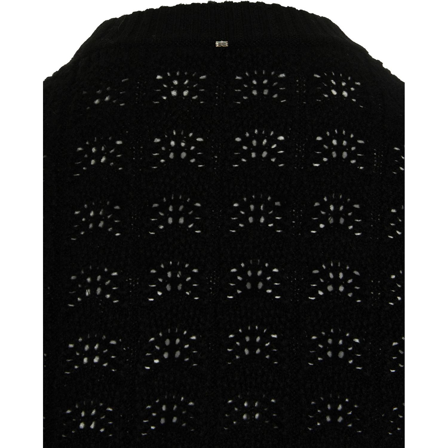 Black Wool Cardigan
