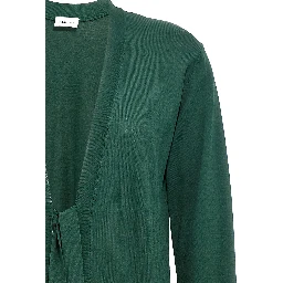 Bicolor Viscose Cardigan